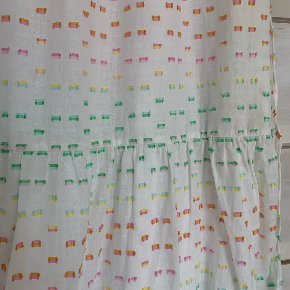 Draper James RSVP midi white cotton dress EEUC size Small - Picture 4 of 7